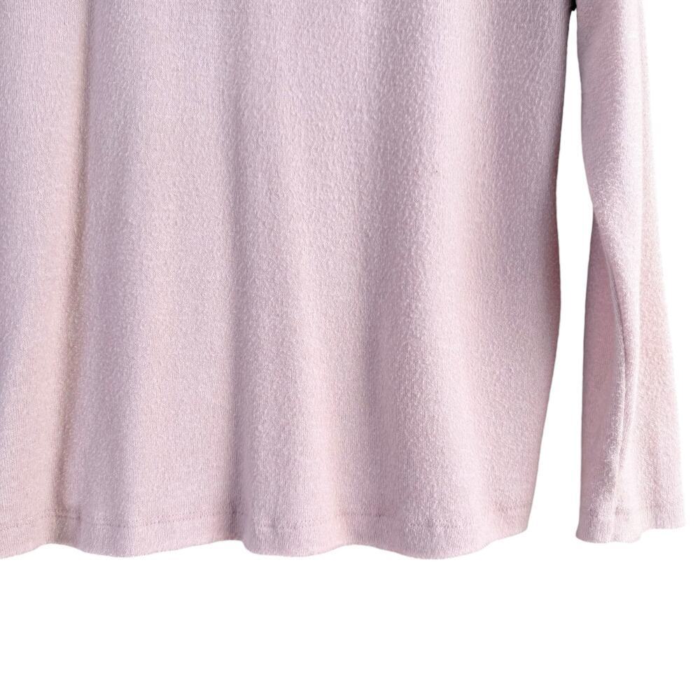 Korye x Stitch Fix V Neck Long Sleeve Soft Sweater in Ballet Pink,‎ Size Small - Picture 5 of 8